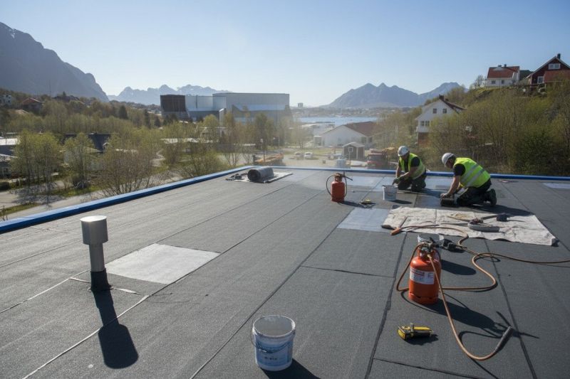 Single Ply Roof Replacement in Acton, MA